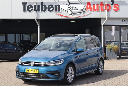 Volkswagen Touran 1.4 TSI Highline Business R navigatie, klimatyzacja control, Dach na dachu Schuif- kanteldak, Apple Carplay, Stoelverwarming, hak holowniczy