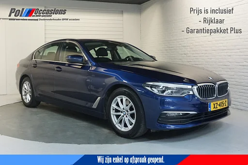 BMW 520 5-serie 520i High Exe Comfortstoel | Dealerauto | auto da rimorchio | Leder