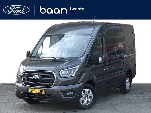 Ford Transit 350 L2H2 2.0 TDCI 165pk Limited Automaat Full Options | Dubbele Schuifdeur | Bijrijdersstoel | 360 Camera | Adaptieve Cruise. | Trekhaak |
