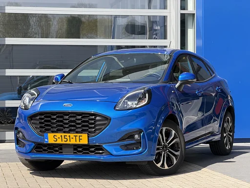Ford Puma 1.0 Hybrid ST-Line | vontatóautó | Winter Pack | fényképezőgép | Apple Carplay | Navi | All weather banden |