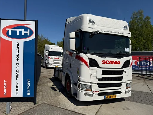 Scania R450 NextGen Highline Retarder 2x Fueltank 700 + 350 liter Spoilers