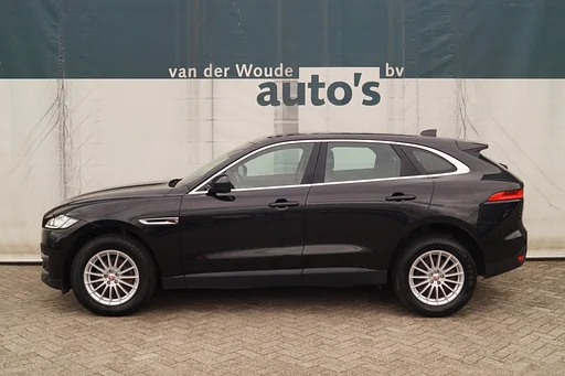 Jaguar F-Pace 2.0d 180pk AWD Prestige -LEER-NAVI-CAM-ECC-