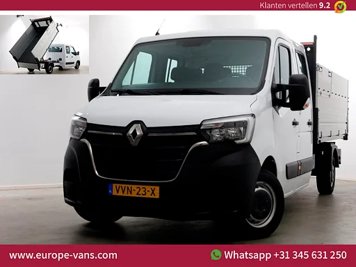 Renault Master T35 2.3 dCi 145pk L3 D.C. Kipper met hoge boorden 05-2023