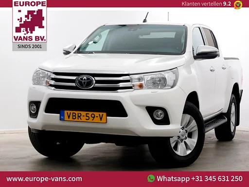 Toyota HiLux 2.4 D-4D-F 150pk E6 4WD 4x4 Double Cab Automaat 2/5-Persoons 08-2019