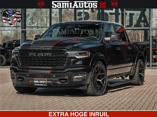 Dodge Ram HULK | Limited Night H.O 540HP 706Nm | Massage + Full Option | De Meest Luxe en Volle Pick-Up in zijn Klasse | Hulk Pack is meer prijs | Comfortabele Dubbele Cabine met Royale 5 Zitplaatsen | BPM vrij | Nu Leverbaar uit Voorraad | Voorraad Nr 2357 - 5182
