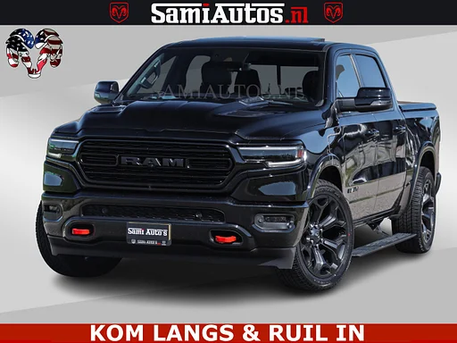 Dodge RAM BLACK OPS LIMITED 5.7 V8 4x4 | HUD | LUCHTVERING | BOM VOL | CREW CAB | DUBBELE CABINE | 5 PERSOONS | DC |