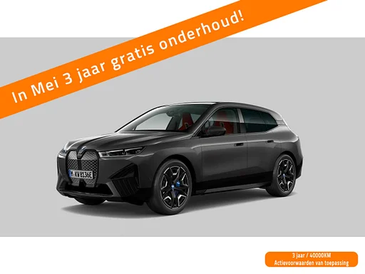 BMW iX xDrive50 - Luchtvering - Active Steering - Pano - Head-up - Softclose
