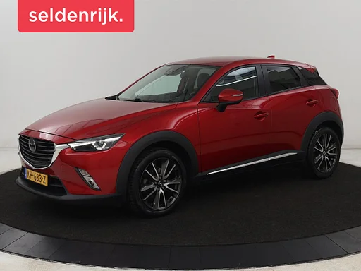 Mazda CX-3 AHK | kamera | Full LED | Leder | Adaptive cruise | Head-Up | navi | Dodehoek detectie | Keyless | BOSE Sound | klima control 2.0 SkyActiv-G 120 GT-M | sitzheizung |