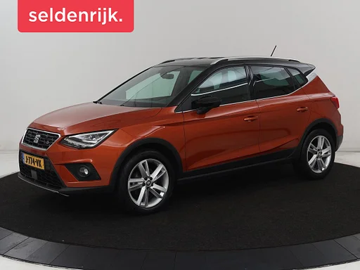 Seat Arona 1.5 TSI EVO FR Intens | heated seats | Leder/Alcantara | Full LED | Adaptive cruise | camera | Dodehoek detectie | Carplay | navigatie | air conditioning control | Park Assist | Keyless