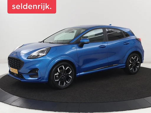Ford Puma 1.0 EcoBoost Hybrid ST-Line X | Carplay | B&O Sound | navigatie | Half leder | air conditioning control | Full LED | Digital Cockpit | cruise control | Parkeerhulp | Bluetooth | Getint glas