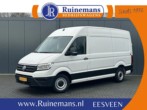 Volkswagen Crafter 35 2.0 TDI 141 PK DSG AUTOMAAT HIGHLINE+ / LED KOPLAMPEN / L3H3 / 3.000 KG AHG / 270 A DEUREN / AIRCO / CRUISE / BLUETOOTH / 3-ZITS
