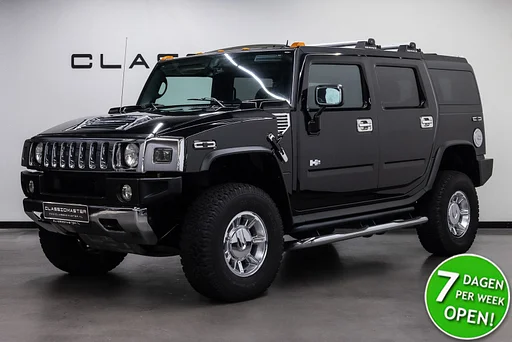 Hummer H2 6.0 V8 Btw auto, Fiscale waarde € 12.000,- (€ 33.016,53 Ex B.T.W) DEALER AUTO BTW auto