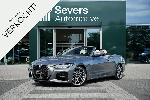 BMW 430 4 Serie Cabrio 430i High Executive | Model M Sport | Individual Stratus Metallic | Air Collar | carro de reboque | BMW Individual dashboard | Laser Light | Head-Up Display | Harman Kardon Surround Sound System |