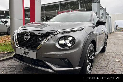 Nissan Juke 1.6 Hybrid N-Design | NIEUW | INCL. € 6000,-- VOORRAADKORTING | Cold Pack, Nav., 19", Cruise ctrl, Climate ctrl, Achteruitrijcamera, Keyless entry