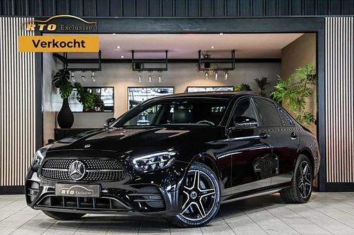 Mercedes-Benz E 300 300e AMG|pano|HUD|sfeer|Night|Burmester