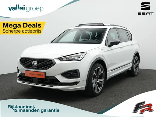 Seat Tarraco 1.4 TSI e-Hybrid 245 pk DSG PHEV FR Business Intense | Tetto Pano | auto da rimorchio | Leder | Adaptief onderstel | Rondomzicht macchina fotografica | Stuur-/achterbankverwarming