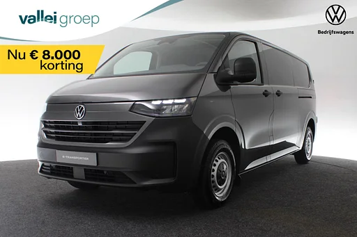 Volkswagen e-Transporter 218 pk L2 | Dubbele schuifdeur | Trekhaak | Alarm | Navigatie | Apple carplay/android auto