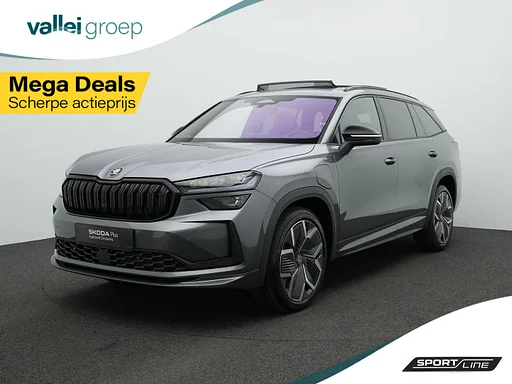 Skoda Kodiaq 1.5 TSI 204 pk PHEV Sportline Business | Telhado de pano | Geheugenstoelen | Matrix LED | Achteruitrijcamera | navigatie | Canton | Keyless