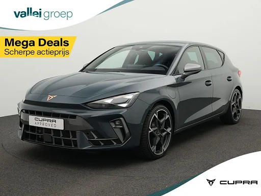 Cupra Leon | Leder/alcantara | Geheugenstoel | Sennheiser | Adaptief sportonderstel | Matrix LED 1.5 TSI 272 pk DSG e-Hybrid VZ Performance