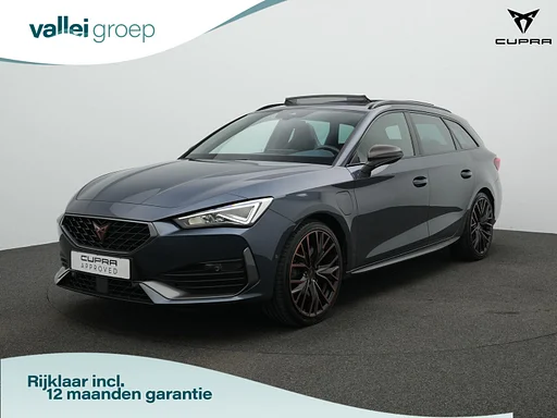 Cupra Leon Sportstourer 1.4 e-Hybrid 245 pk VZ | panorama roof | Lederen Sabelt kuipstoelen | Adaptief sportonderstel | Achteruitrijcamera | Stuur-/stoelverwarming