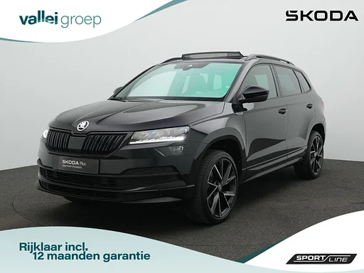 Skoda Karoq 1.5 TSI 150 pk DSG ACT Sportline | Panoramadak | Matrix LED | Achteruitrijcamera | Elektrische achterklep | Stuur-/stoelverwarming