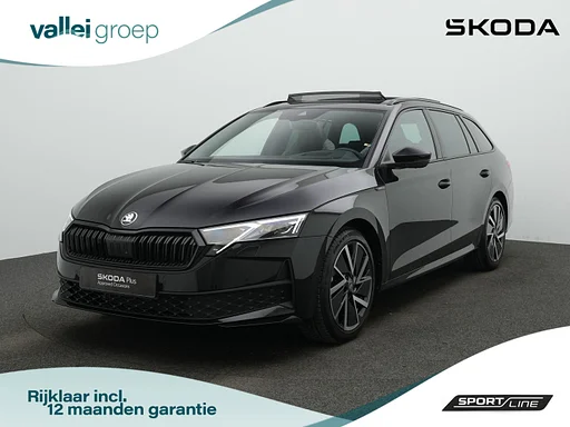 Skoda Octavia station wagon 1.5 TSI MHEV 150 pk DSG Sportline | Pano tető | vontatóautó | 360 fényképezőgép | Head-up display | Matrix LED