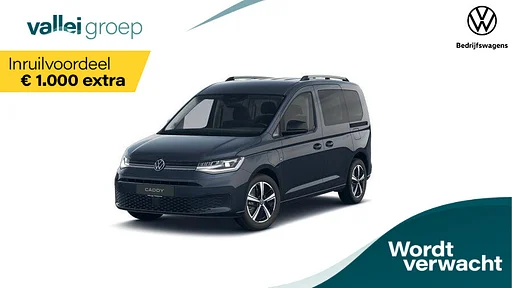 Volkswagen Caddy Kombi Style 1.5 eHybrid 85kW 115pk Led | Stoelverwarming | Apple carplay/Android auto | Trekhaak | Voorruitverwarming | Navigatie