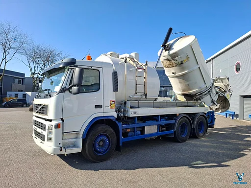 Volvo FM 12.380 / 6X4 / VEB / ECOTA SEWAGE SUCTION / 300 BAR / FULL-STEEL / TUV:10-07-2026 / AIRCO / OLD TACHO / MANUAL / EURO-3 / 2004