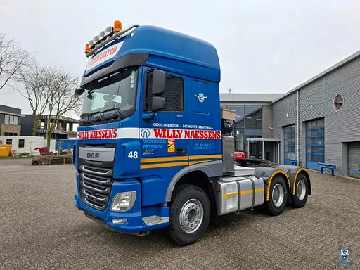 DAF XF 106.510 / INTARDER / TECHNICAL 60 TON / 2XBIG AXLE / FULL-STEEL / ONLY:314272 KM / SMART TACHO / LWDS / FRIDGE / MANUAL / EURO-6 / 2017