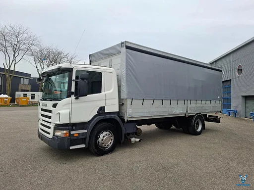 Scania P230 / ONLY:414663 KM / 2SIDE OPEN / FULL-AIR / MANUAL / EURO-5 / 2010