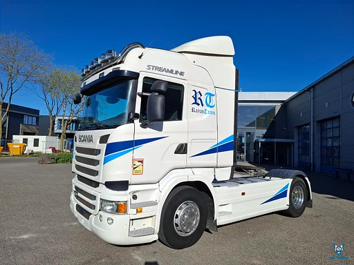 Scania R450 / RETARDER / HYDRAULICS / DOUBLE TANK / TUV:21-10-2026 / NAVI / LWDS / FRIDGE / FULL-AIR / AUTOMATIC / EURO-6 / 2016