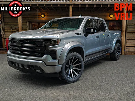 Chevrolet Silverado High Country 6.2 V8 420 PK, BPM VRIJ, Wide Body, Black edition, Full options