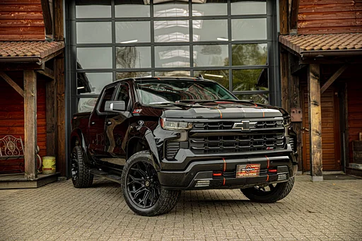 Chevrolet Silverado Z71 Trailboss widebody LPG, Bedcover in kleur, 360 graden kamera