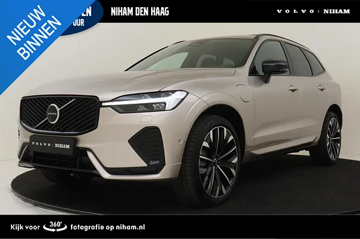 Volvo XC60 II T6 PLUG-IN HYBRID AWD ULTRA DARK *NIEUW!* -PANO.DAK|HARMAN/KARDON|HEAD-UP DISP.|360°CAM|PRIVACY.GLAS|ZWARTE.HEMEL|TREKHAAK|21" *NW.PRIJS €81.493,-*