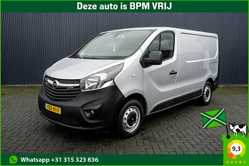 Opel Vivaro 1.6 CDTI 125PK | Euro 6 | L1H1 | LED | Camera | Navi | Cruise | Airco | PDC