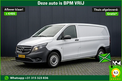Mercedes-Benz Vito 114 CDI L2H1 | Automaat | Cruise | 3-Zits