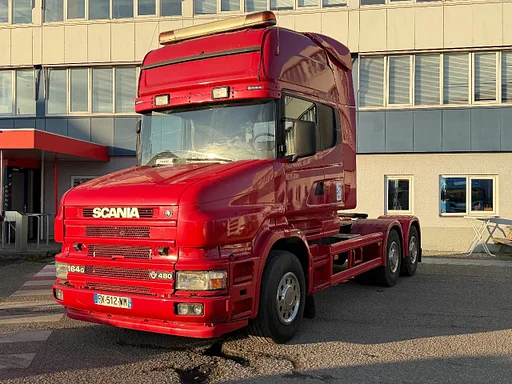 Scania T164-480 V8 6X4 + RETARDER - FULL STEEL SUSP. - BIG AXLES - EURO 3