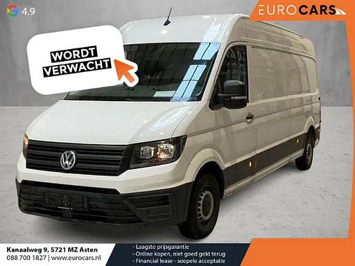 Volkswagen Crafter 35 2.0 TDI L4H3 Comfortline Automaat Carplay Cruise Control Stoelverwarming Standkachel 270 Graden Deuren Parkeersensoren