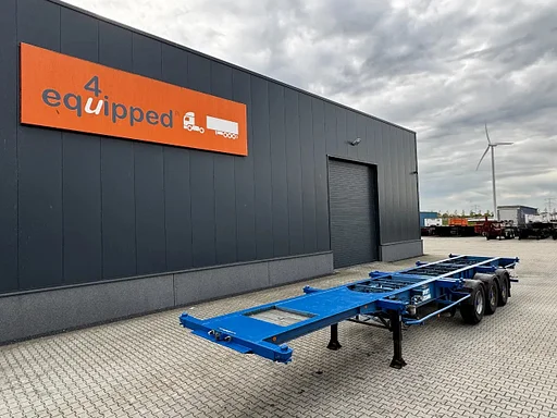 Groenewegen 40FT-chassis / liftaxle / drumbrakes / NL-Chassis