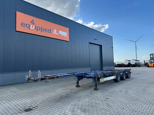 Pacton TXC348 / 45FT HIGH CUBE / LIFTAXLE / DISCBRAKES / STEERING AXLE / ADR / NL-CHASSIS / APK+ADR: 09-2026