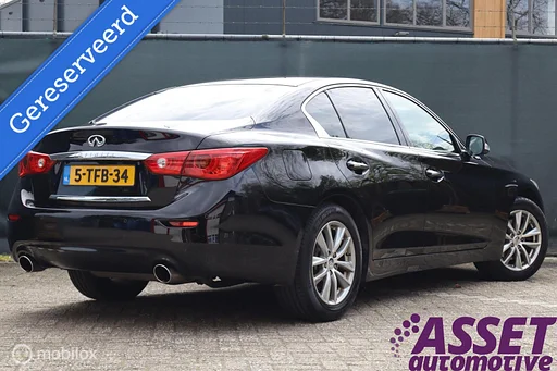 Infiniti Q50 2.2d 6-bak half leer/navi/camera