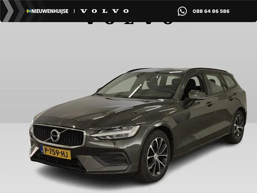 Volvo V60 2.0 B3 Momentum | Stoel/stuur verwarming | Adaptieve cruise | sensores de estacionamento V+A | Parkeercamera | Apple carplay/android auto | BLIS | Lederen bekleding | Metallic lak |