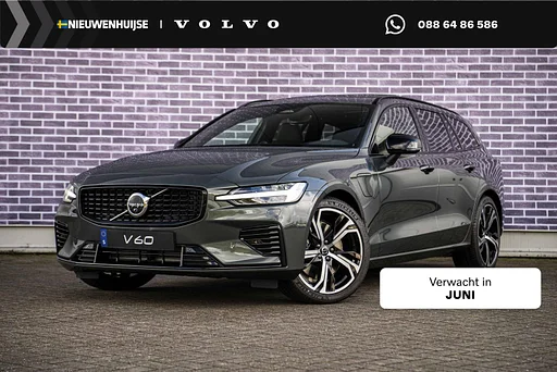 Volvo V60 2.0 T6 Plug-in hybrid AWD Ultra Dark | Telhado de pano | Head Up Display | Donker Glas | bancos desportivos | Power Seats | Harman Kardon |