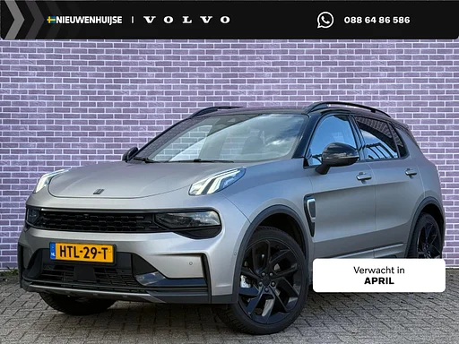 Lynk&Co 01 1.5 | Matt Grey Aluminium  | trailer coupling | Zwarte hemel bekleding | Apple Carplay/Android Auto | panorama roof | 360° camera | heated seats | adaptieve cruise control | Premium Audio | Keyless entry/start |