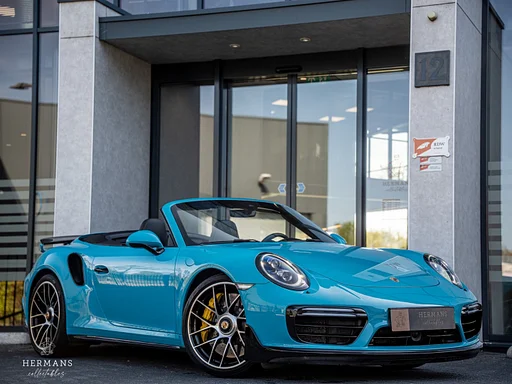 Porsche 991 Cabrio 991 3.8 Turbo S / Dealer / Aero-Kit / Lift / Burmester / Carbon