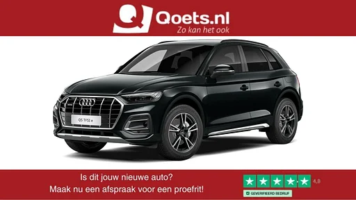 Audi Q5 Assistentiepakket 'Tour' - Privacy glas - interieurvoorverwarming - Achterbank plus - Parkeerhulp plus - Lichtpakket - Automatisch dimmende binnenspiegel - Zonwering - 50 TFSI e Advanced edition