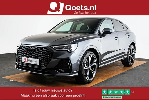 Audi Q3 Sportback 35 TFSI S Edition Adaptieve Cruise Control - Achterbank plus - Sportstoelen - Parkeerhulp plus - Sportonderstel - Progressieve besturing - Stoelverwarming - Getinte Ruiten -