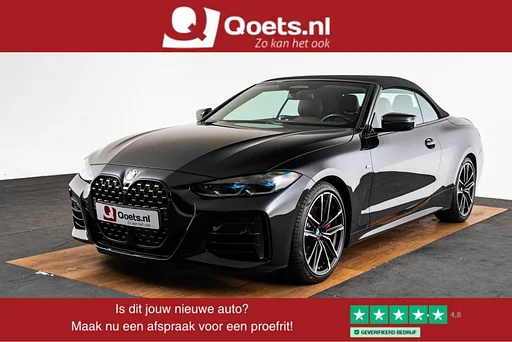 BMW  M440i 4-serie Cabrio Driving Assistant Professional - Harman Kardon - BMW Laserlight - Air collar - Windscherm - Interieurvoorverwarming - Elektrisch verwarmde voorstoelen - Parking Assistant Plus -