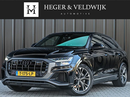 Audi Q8 55 TFSI e quattro Pro Line | Head-Up | Night vision | de suspensão de ar | Adaptive cruise | 360 câmera | Soft close | Keyless | Ambiance interieur | Achterbank verwarming | carro de reboque