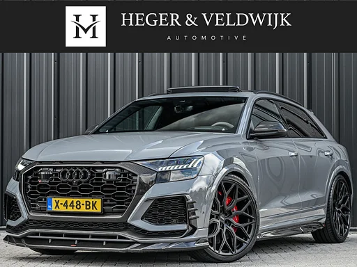 Audi Q8 4.0 TFSI RS Q8 Urban Quattro | Ceramic | B&O Advanced | Head-up | 360 Camera | Carbon pack | Adaptive cruise | Ambiance interieur | 4 zone climate |